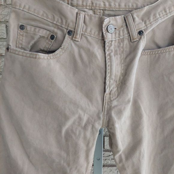 Levi's Boys Tan Regular 505 Jean 26 x 26 12 GUC - Picture 6 of 8